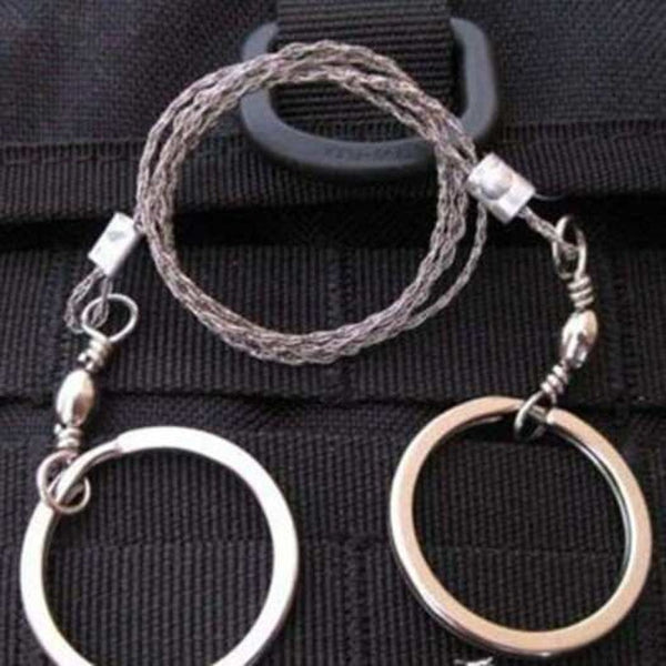 Outdoor Survival Wire Saw Silver Saws