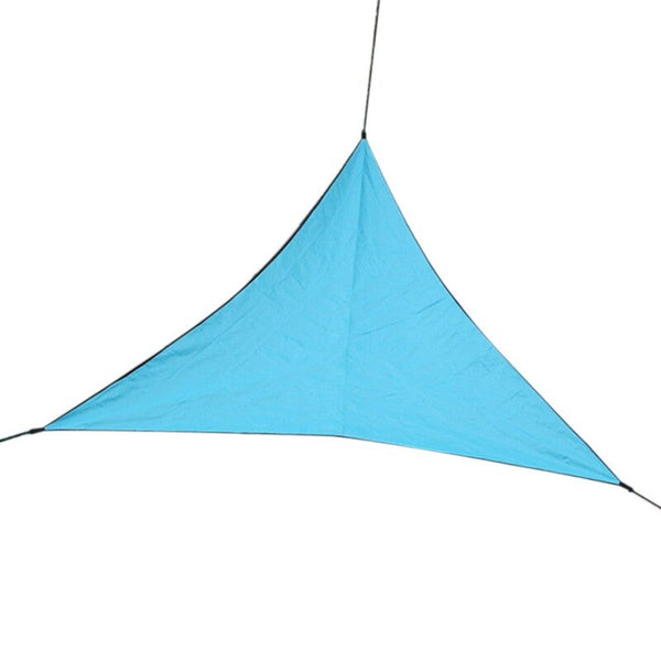 Outdoor Triangular Sunshade Sail Blue Shade Sails