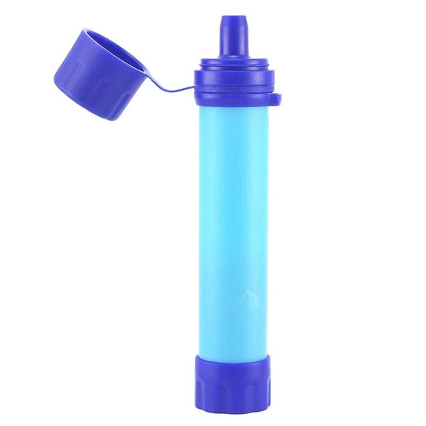 Outdoor Water Filter Straw Filtration System Purifier For Emergency Preparedness Camping Traveling Backpacking Portable Water Filters