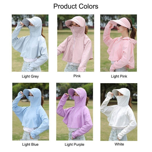 Outdoor Women 360U00b0 Sun Protection Clothing Tops