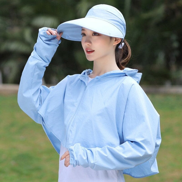 Outdoor Women 360U00b0 Sun Protection Clothing Tops