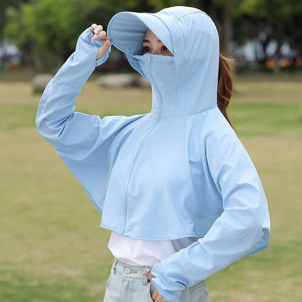 Outdoor Women 360U00b0 Sun Protection Clothing Tops