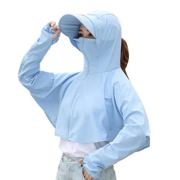 Outdoor Women 360U00b0 Sun Protection Clothing Tops