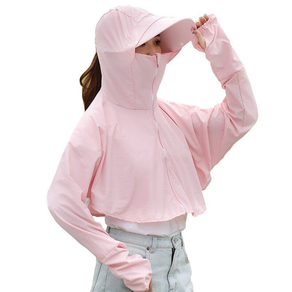 Outdoor Women 360U00b0 Sun Protection Clothing Tops