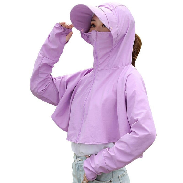 Outdoor Women 360U00b0 Sun Protection Clothing Tops