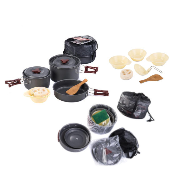 Outdoor Camping Picnic Cookware Tableware Set Camping Cookware