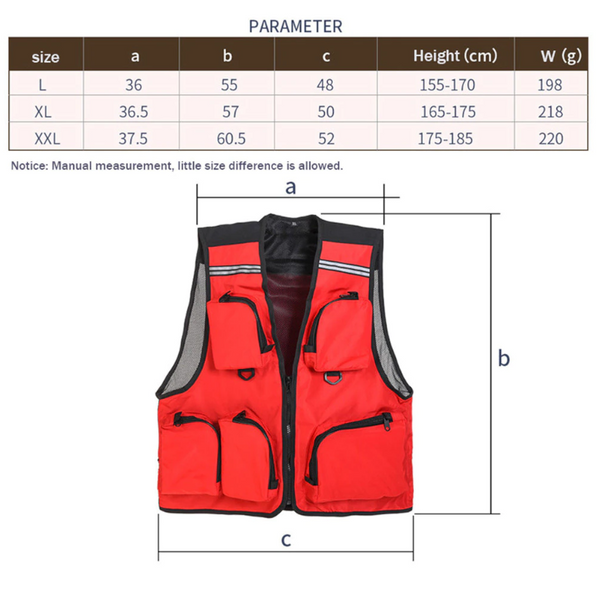 Outdoor Fishing Vest Vests