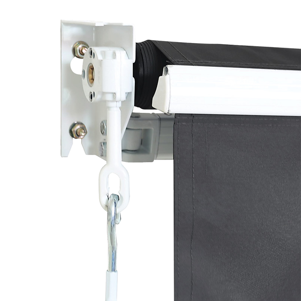 Bariloche Outdoor Folding Arm Awning Retractable Sunshade Canopy Grey 3.0M X 2.5M Awning & Canopy Parts