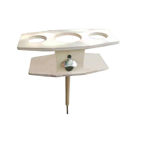 Outdoor Picnic Camping Beer Wine Rack Table Picnic Accessories