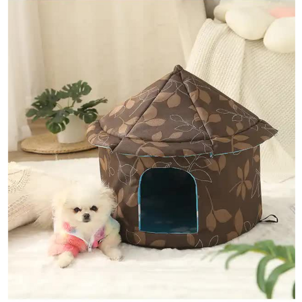 Outdoor Waterproof Cat House Insulated Weatherproof Warm Shelter For Cats Ideal Winter Protection Size: 35*40Cm Cat Houses