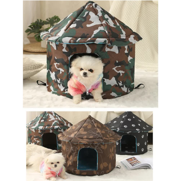 Outdoor Waterproof Cat House Insulated Weatherproof Warm Shelter For Cats Ideal Winter Protection Size: L 45*41Cm Cat Houses