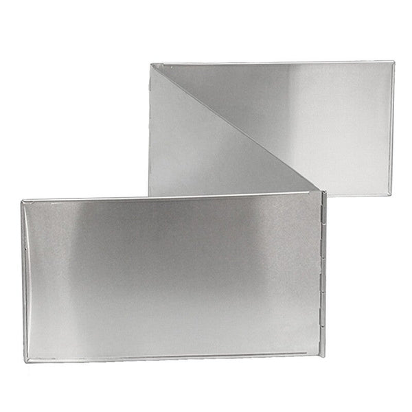 Outdoors Stove Windshield Camping Cooking Windscreen Silver Camping Stoves