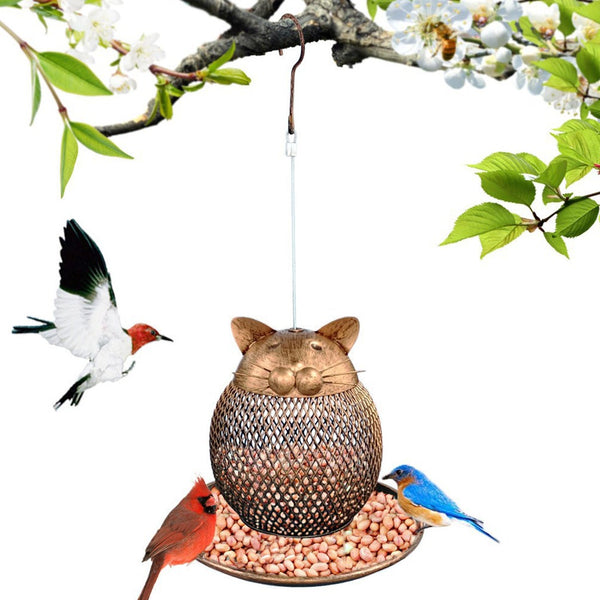 Outside Wild Bird Feeder Hanging Automatic Outdoor Decoration Bird Feeders