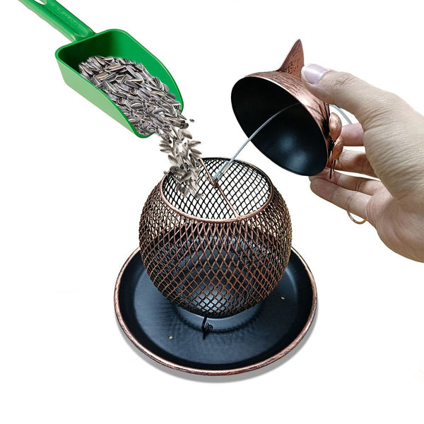 Outside Wild Bird Feeder Hanging Automatic Outdoor Decoration Bird Feeders