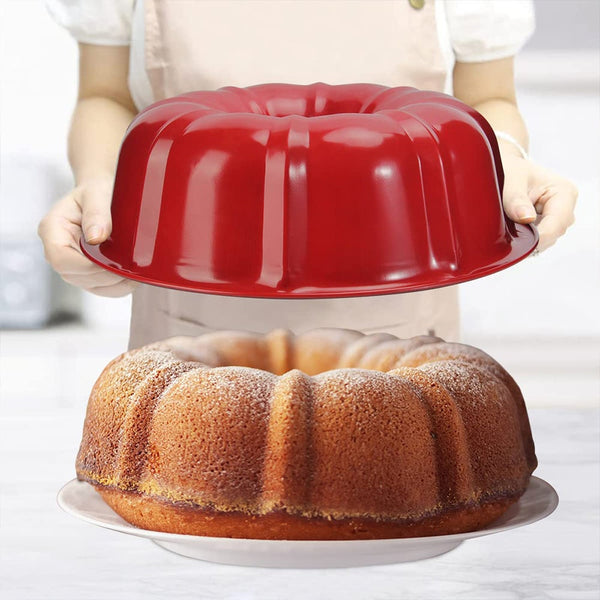 Oven Baking Tools Molds Cups Fluted Tube Cake Pans For