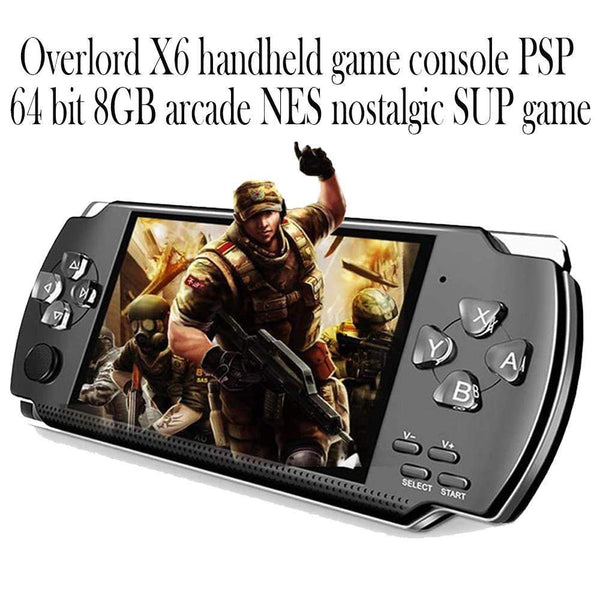 Game Controllers Overlord X6 Handheld Console 64 Bit 8Gb Arcade Nostalgic Games