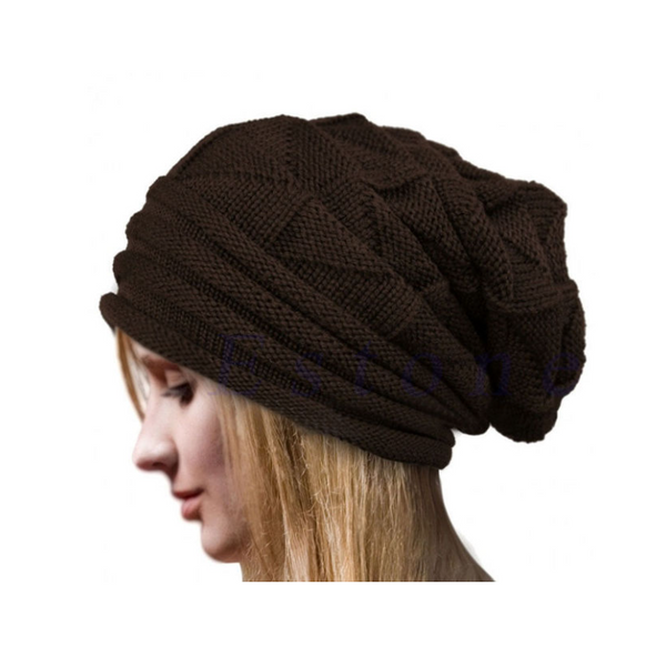 Beanies Women Winter Crochet Hat Wool Knit Beanie Warm Caps