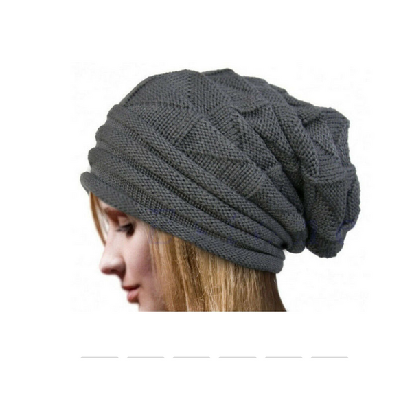 Beanies Women Winter Crochet Hat Wool Knit Beanie Warm Caps