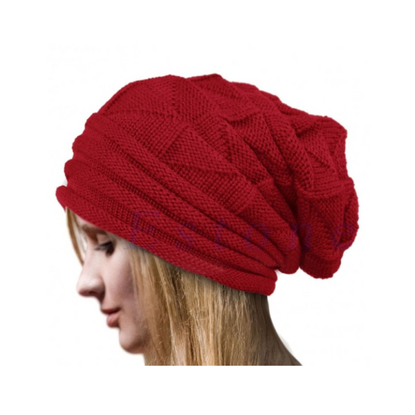 Beanies Women Winter Crochet Hat Wool Knit Beanie Warm Caps