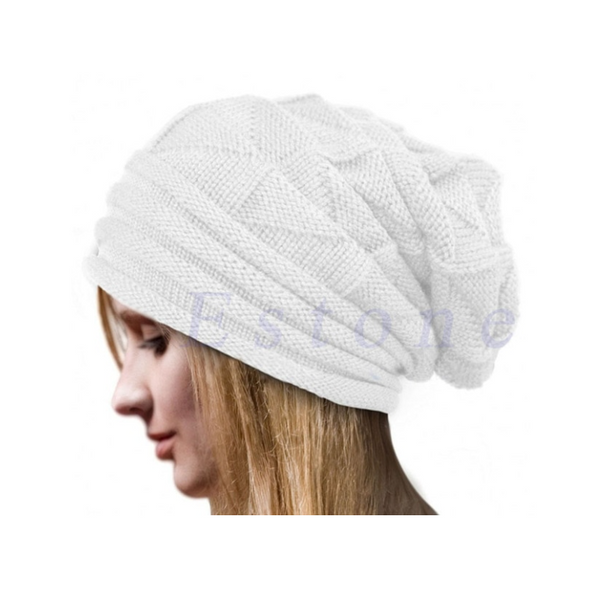 Beanies Women Winter Crochet Hat Wool Knit Beanie Warm Caps