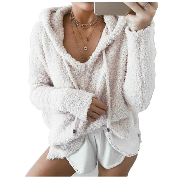 Oversized Fuzzy Hoodie Hoodies & Sweatshirts