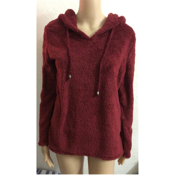 Oversized Fuzzy Hoodie Hoodies & Sweatshirts