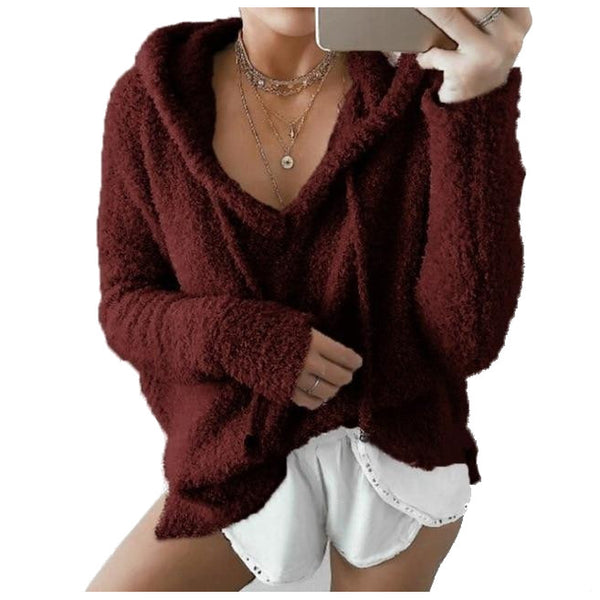 Oversized Fuzzy Hoodie Hoodies & Sweatshirts