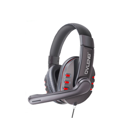 Ovleng X6 Wired Stereo Headphone With Microphone For Computer Games