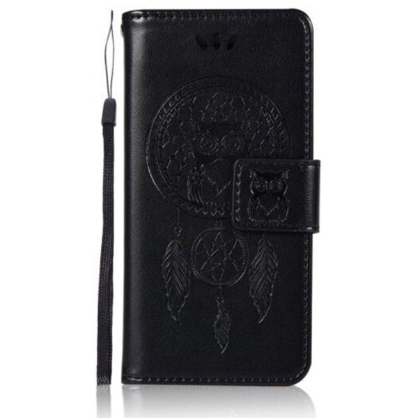 Owl Campanula Fashion Wallet Cover For Iphone 5 / Se 5S Phone Bag With Stand Pu Extravagant Retro Flip Leather Case Black Cases Covers & Skins