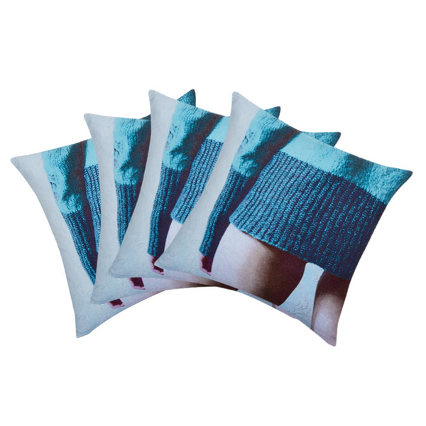 En Pack Of 4 Blaze Jumper Designer 45Cm X Cushion Covers