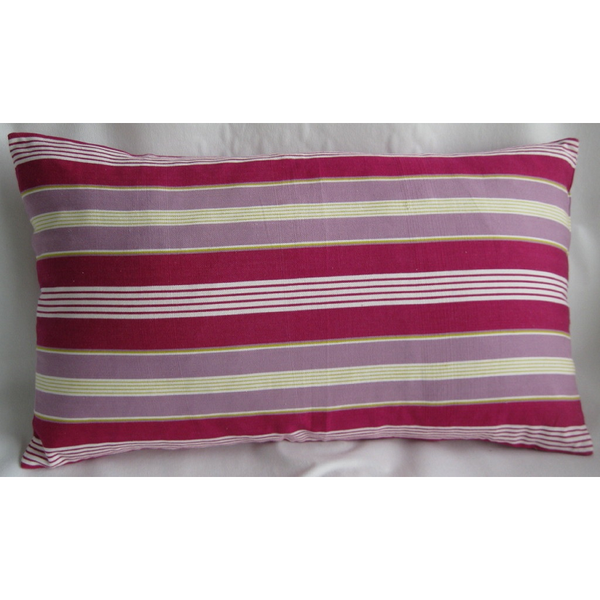 En Pack Of 4 Coste Fuchsia 35X70cm Multicoloured Striped Cushion Cover Cushion Covers