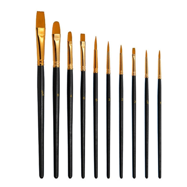 Paint Brushes Set For Drawing Painting Acrylic Watercolor Profession Art Supply