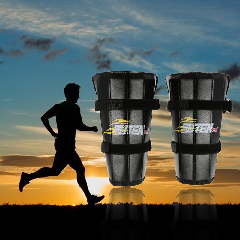 Pair Of Ankle Leg Weights Strap Support Exercise Fitness Strength Training Equipment Black Wrist & Ankle Weights