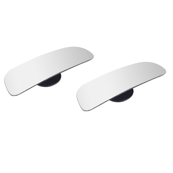 Pair Of Car Blind Spot Mirror Rectangular Frameless Rear View Mirrors
