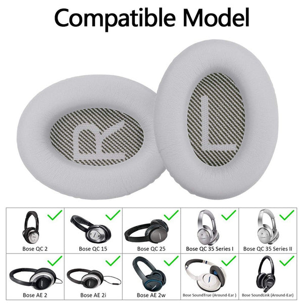 Headphone Parts Pair Of Replacement Ear Pads Cushions For Bose Qc35 Qc35ll Overear Headphones