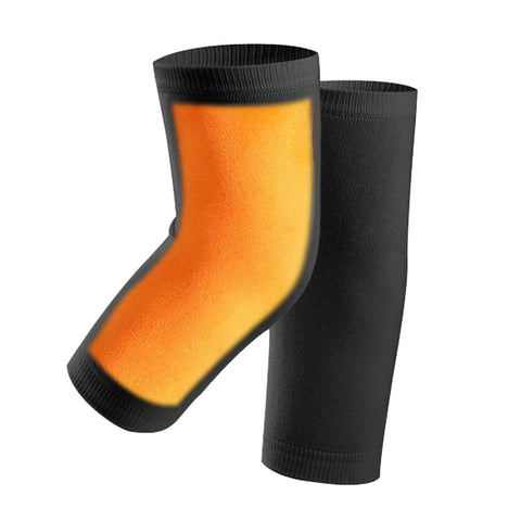 Pair Of Thicken Fleece Lined Knee Warmers Pain Relief Arthritis Cold Condition Arm Knee & Leg Warmers