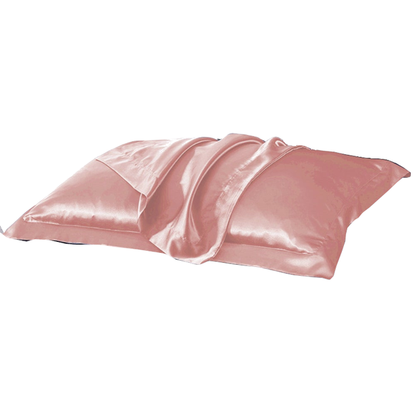 Pair Of Silky Satin Pillowcases Soft Breathable Cover Pillow Cases