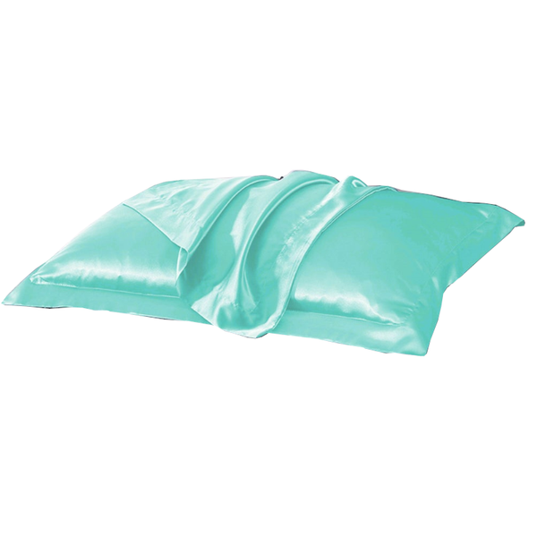 Pair Of Silky Satin Pillowcases Soft Breathable Cover Pillow Cases