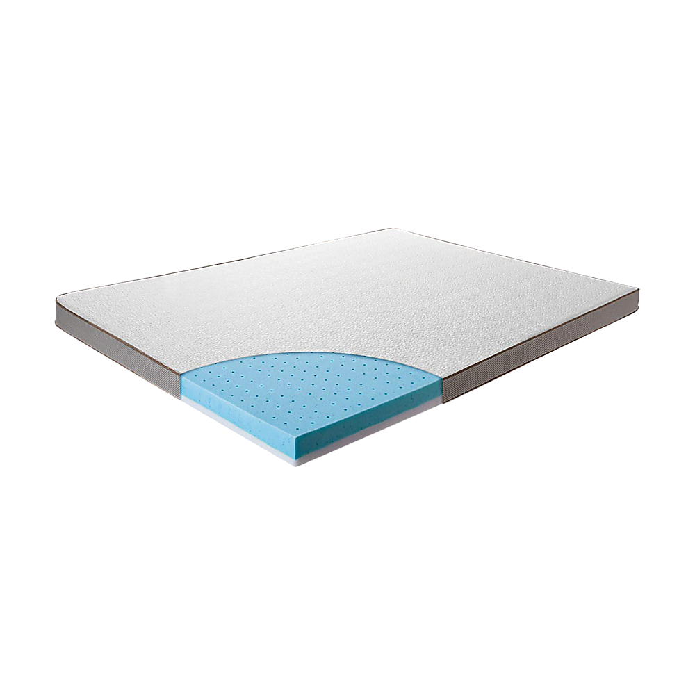 Palermo Queen Memory Foam Mattress Topper Cooling Gel Infused Certipur Mattress Toppers & Protectors