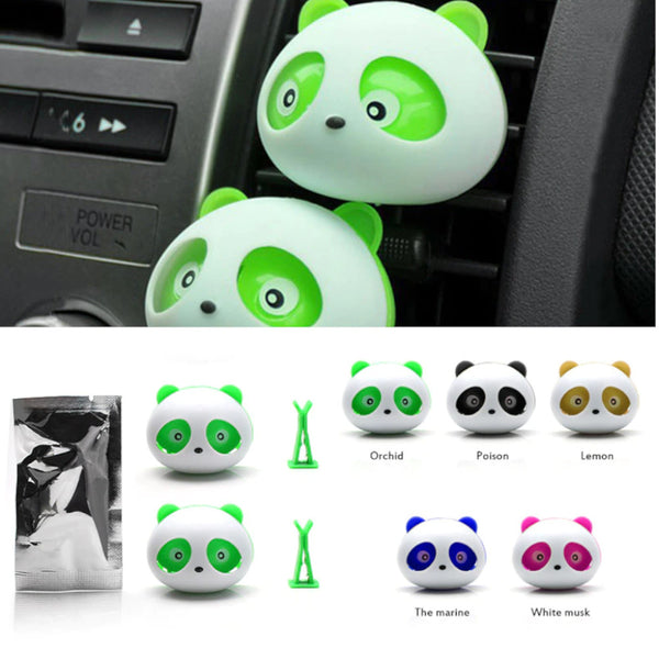 Cute Panda Car Air Freshener Vent Vehicle Perfume Air Fresheners