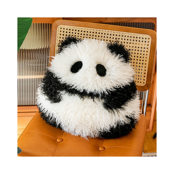 Super Soft Animal Sphere Plush Pillow 38Cm Decorative Throw Cushion For Sofa & Bed(Panda) Cushions & Decorative Pillows