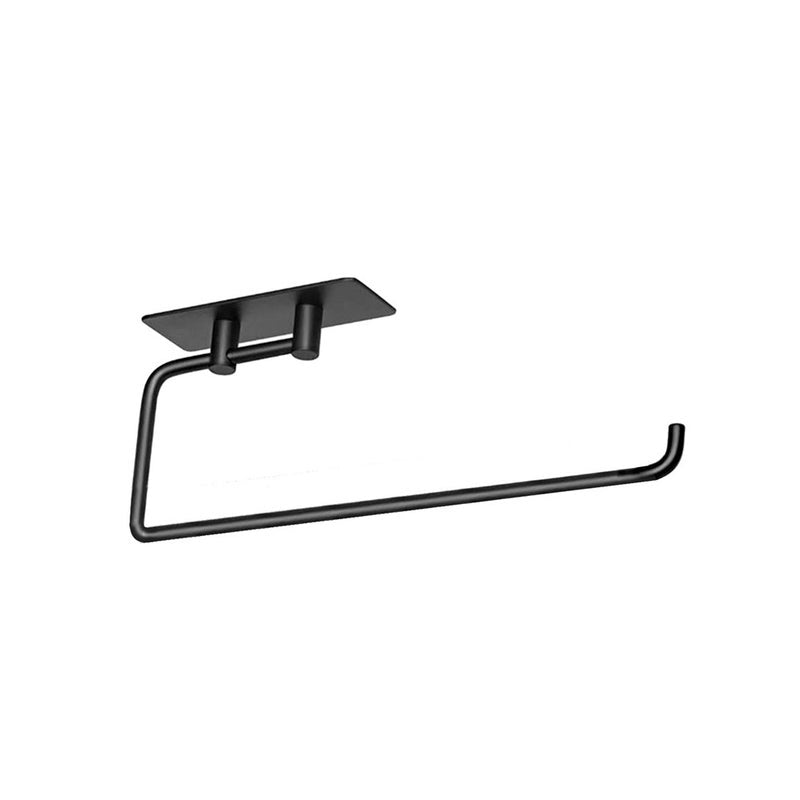 Paper Towel Holder Kitchen Wall Mount Roll Adhesive No Drilling Bathroom Tissue Dispenser Paper Towel Holders