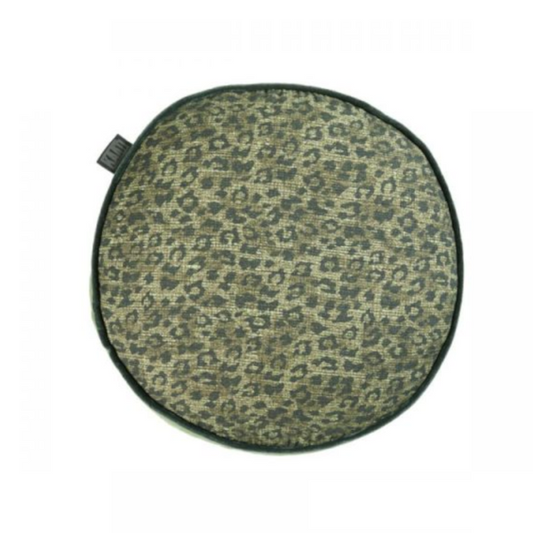 Pardus Round Cotton Green Cushion By Bedding House Cushions & Decorative Pillows