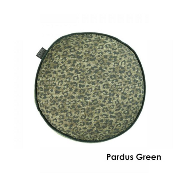 Pardus Round Cotton Green Cushion By Bedding House Cushions & Decorative Pillows