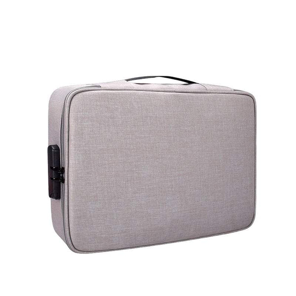 Locking Documents Holder Organiser Partitions File Sorting Portfolio Storage Boxes