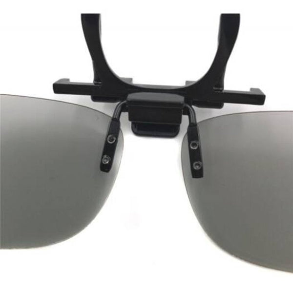 Passive Circular Polarized Clip On 3D Glasses For Lg Sony Tv Masterimage Disney Digital Reald Cinemas Black 3D Tv Glasses & Accessories