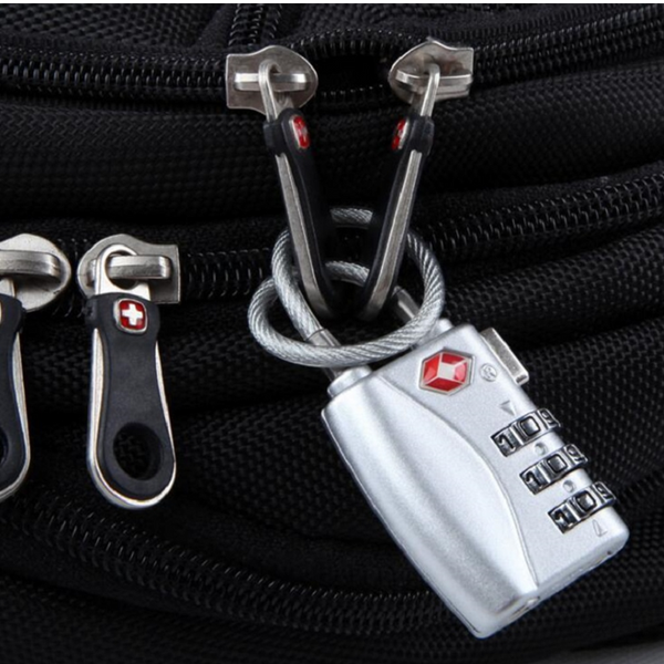 Anti Theft Password Lock Mini Bag Small Padlock Customs Zinc Alloy Locks & Security