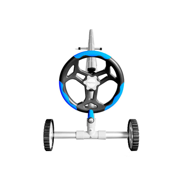 Aquabuddy Pool Cover 500 Micron 8X4.2M Swimming Solar Blanket 5.5M Roller Blue Pool Covers