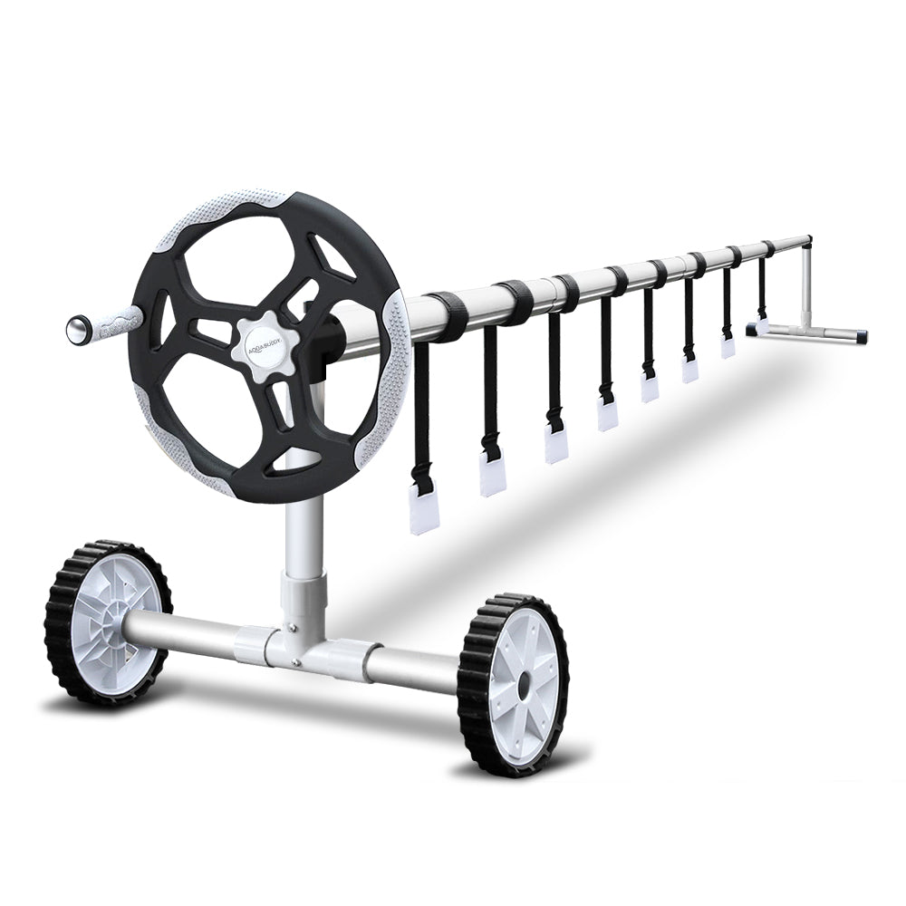 Aquabuddy Swimming Pool Cover Roller Reel Solar Thermal Blanket Pool Covers