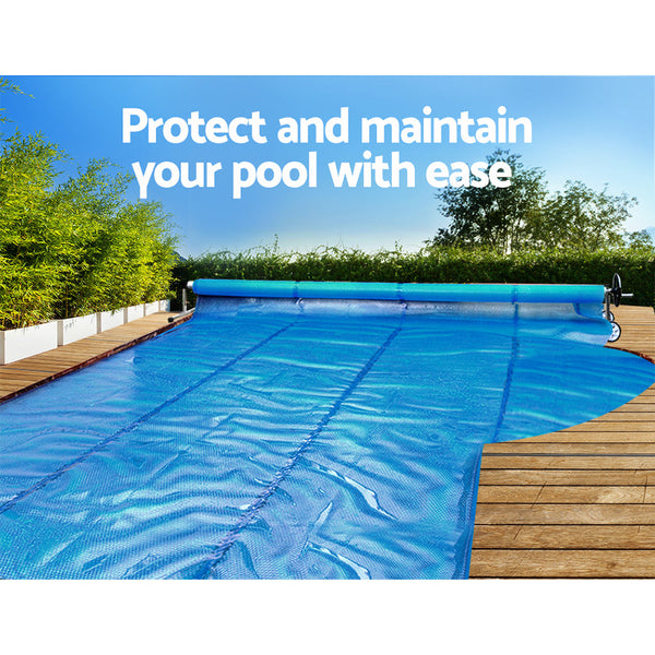 Aquabuddy Swimming Pool Cover Roller Reel Solar Thermal Blanket Pool Covers